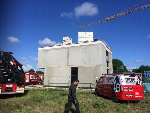 Nieuwbouw in Olmen