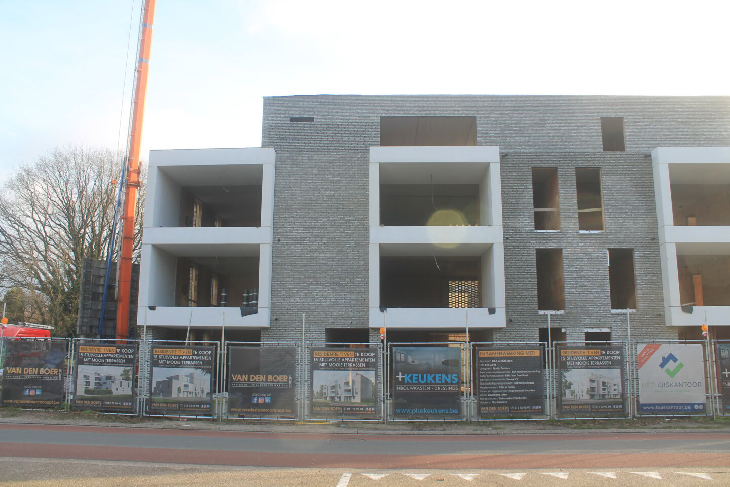 Appartementsgebouw in Kapelstraat Lommel